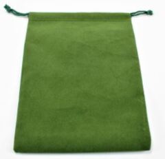 Suedecloth Dice Bag Large Green